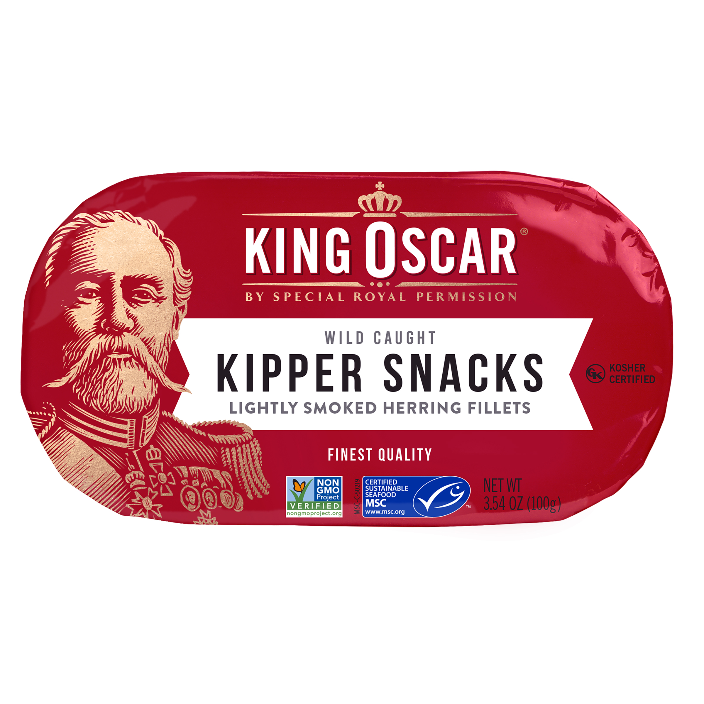 King Oscar Kipper Snacks, Wild Caught 3.54 Oz