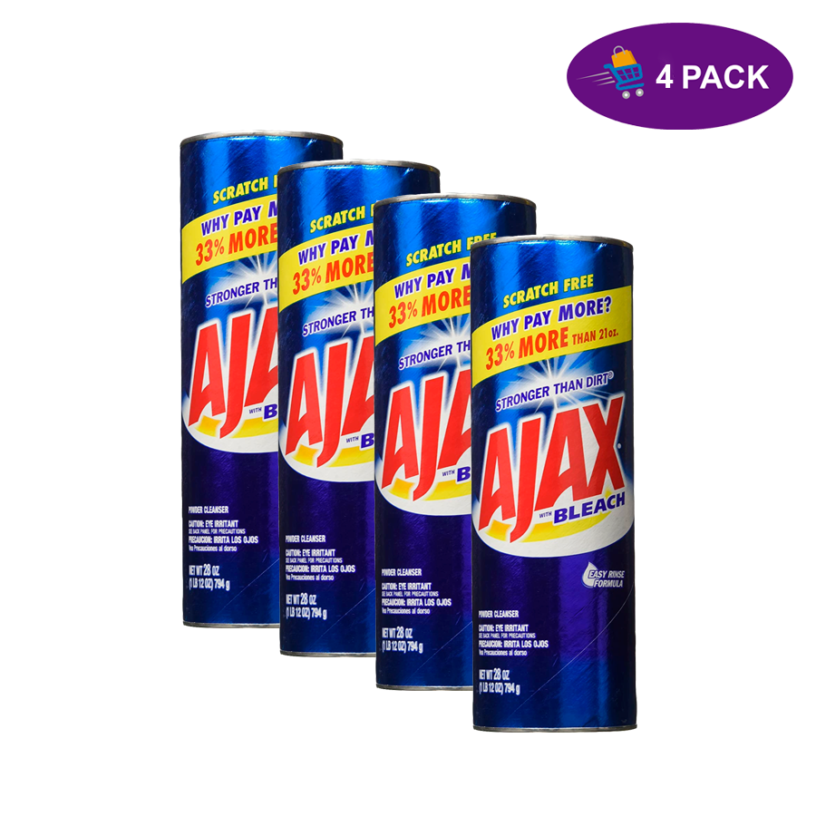 Ajax With Bleach Powder Cleanser - 28oz