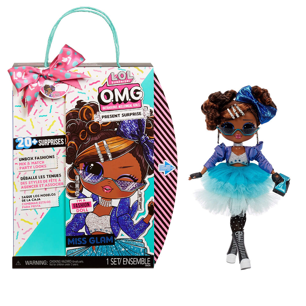 L.O.L. Surprise! O.M.G. Present Miss Glam Fashion Doll With 20 Surprises