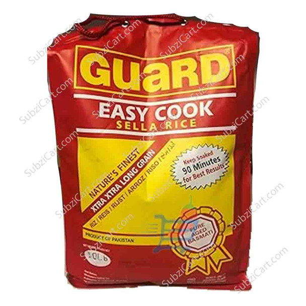 Guard Gaurd - Easy Cook Sella, Parboiled Basmati Rice 10lb
