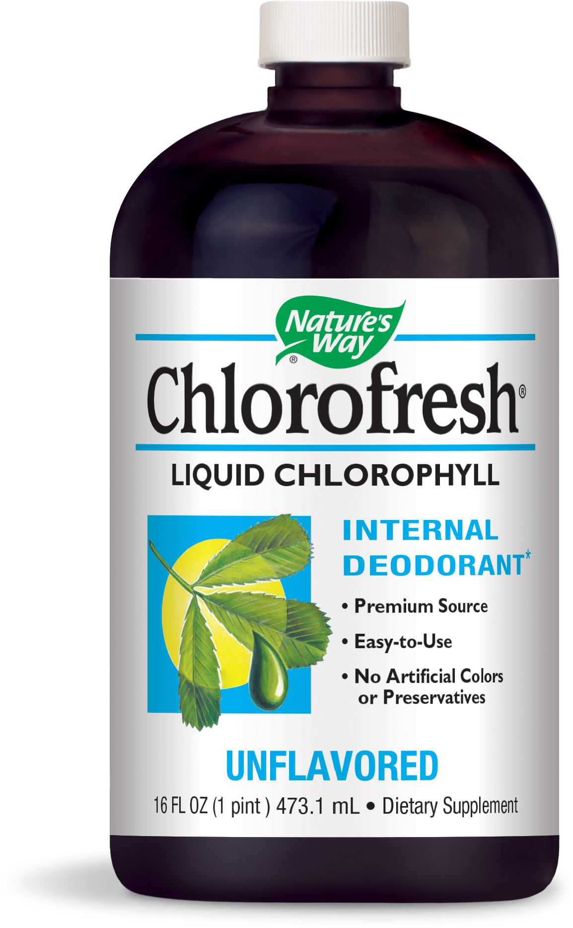 Nature's Way Chlorofresh Liquid Chlorophyll Natural - 16 Fl Oz