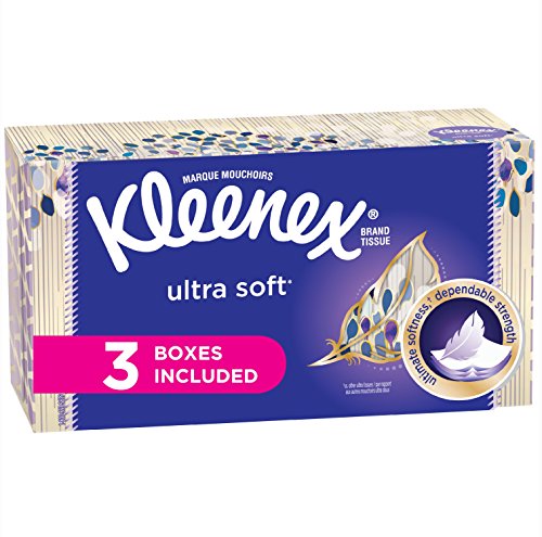 Kleenex Tissues, Ultra Soft, White, 3-Ply, Bundle Pack