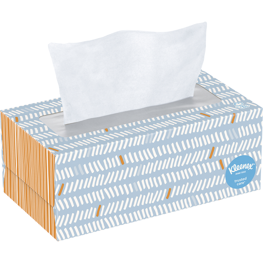 Kleenex Everyday Facial Tissues, 160 Tissues Per Flat Box