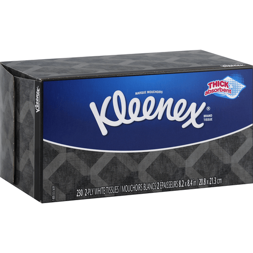 Kleenex Tissues, White, 2-Ply
