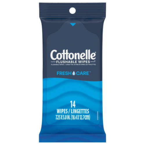 Cottonelle Fresh Care On-the-Go Flushable Wet Wipes