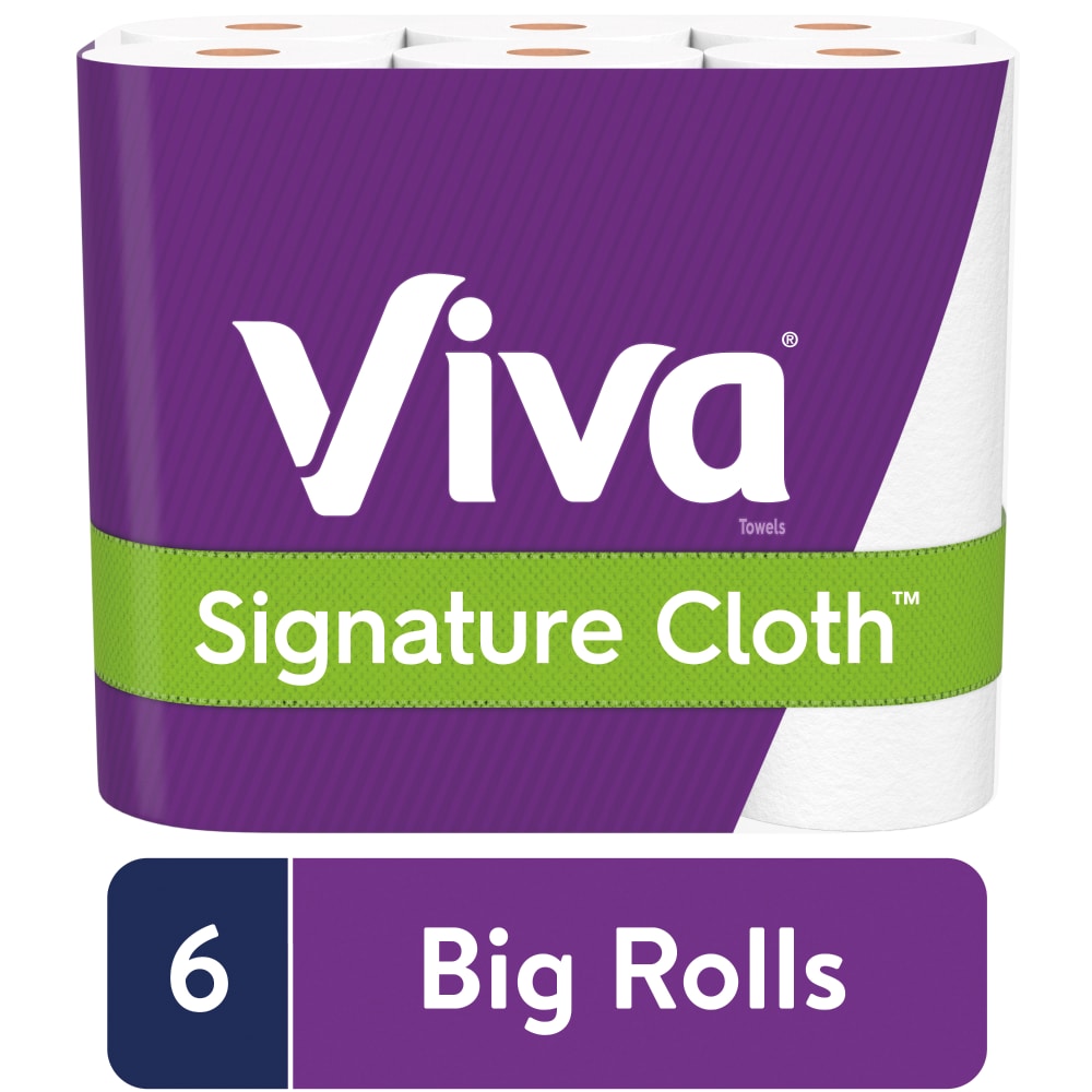 Viva Signature Cloth Paper Towels Choose A Sheet Big Rolls