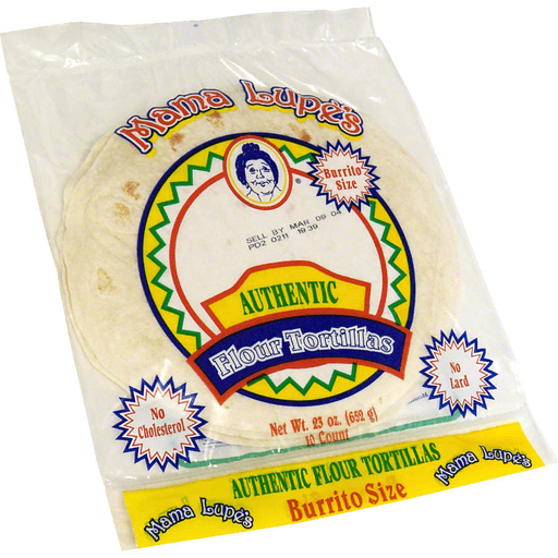 Mama Lupe's Burrito Size Authentic Flour Tortillas - 18.4oz/8ct