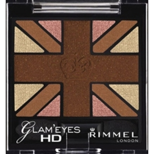 Rimmel London Glam Eyes HD Eyeshadow Oční Stíny 005 English Rose 2,5 G
