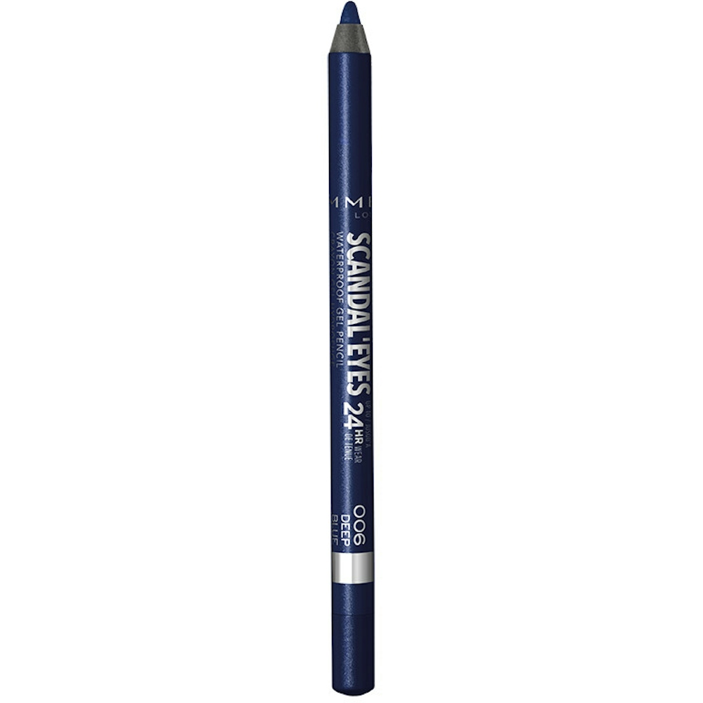 Rimmel Scandaleyes Waterproof Kohl Kajal 006 Deep Blue 1.2g
