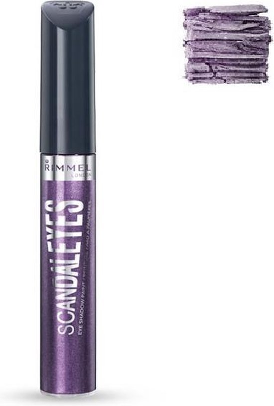 Rimmel London ScandalEyes Eyeshadow Paint With Wand 7ml-014 Manganese Purple