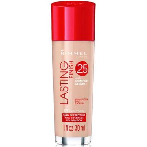 Rimmel Face Makeup Lasting Finish Foundation, Light Ivory