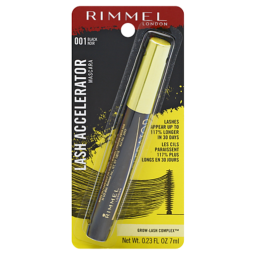Rimmel Lash Accelerator Black 001 Mascara 0.23 Oz