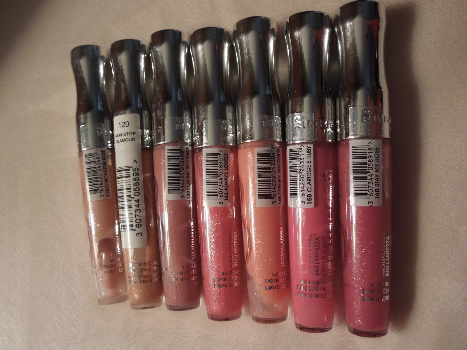 Rimmel Stay Glossy Lip Gloss ~ Choose Your Shade ~ (Please Read)