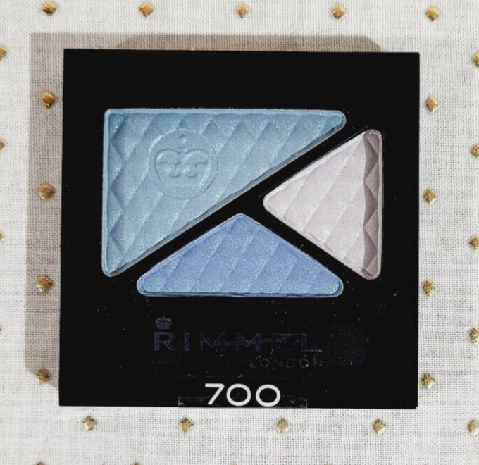 Rimmel London GLAM EYES TRIO EYE SHADOW Powder Eye Shadow ~ 700 MARITIME ~ 0.148