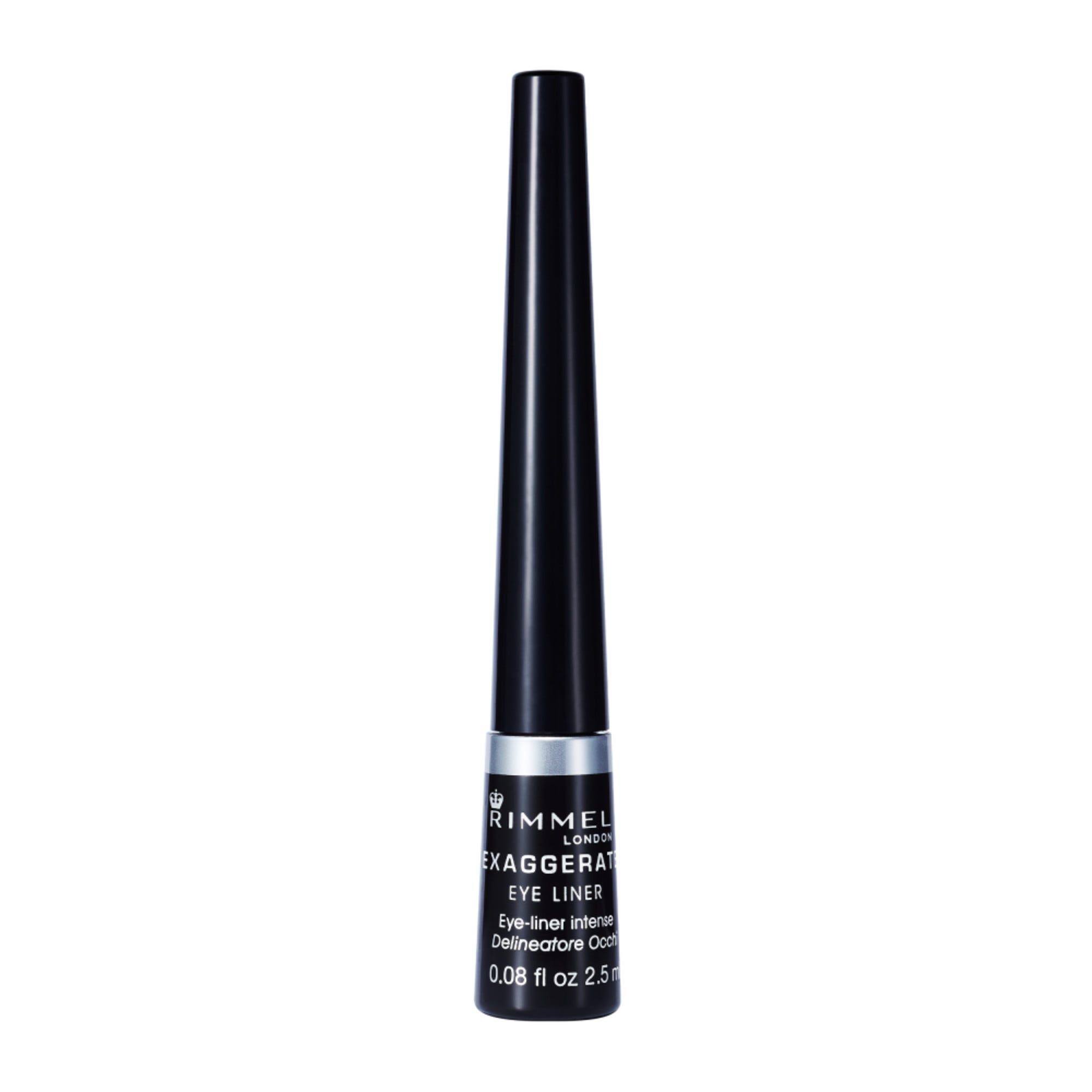 Rimmel London Exaggerate Felt Tip Eye Liner Black
