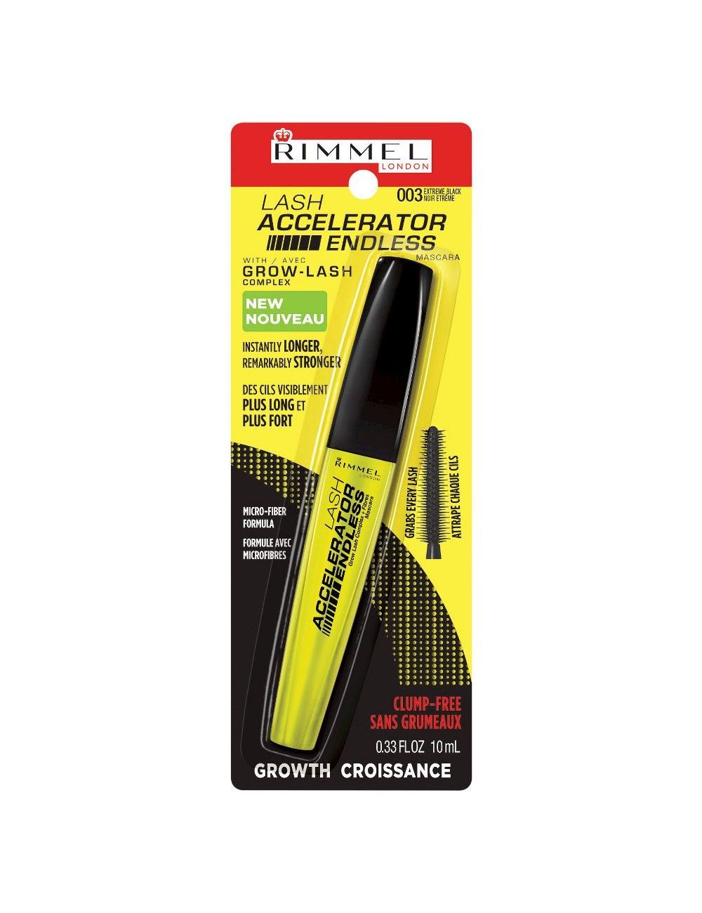 Rimmel London Lash Accelerator Endless Mascara – Extreme Black