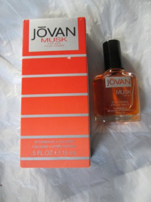 Jovan Musk Aftershave Cologne For Men 0.5oz / 15ml