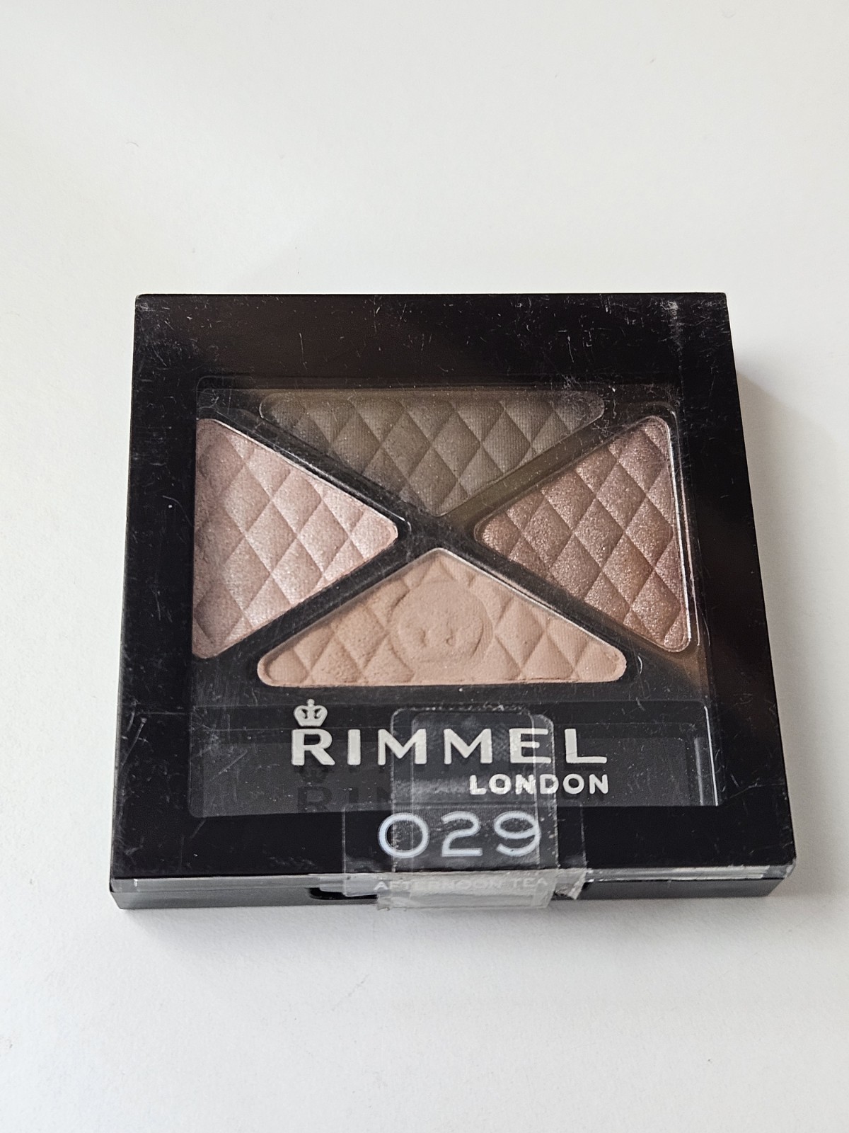 Rimmel London Glam Eyes Quad Eye Shadow 029 AFTERNOON TEA 0.148oz NEW HTF