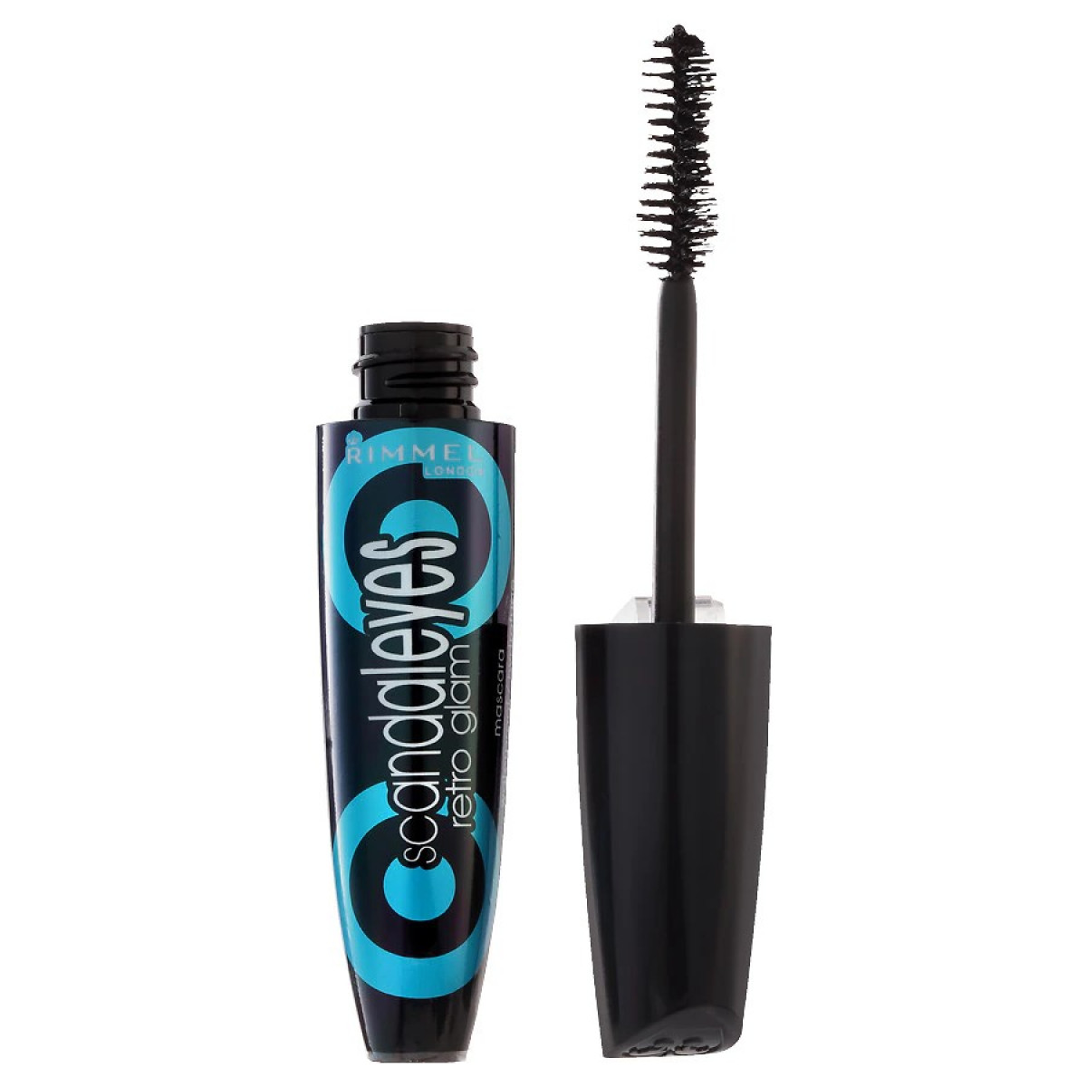 Rimmel Scandaleyes Retro Glam Mascara, Waterproof Black