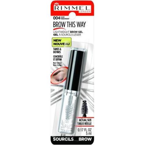 Rimmel Face Makeup Brow This Way, Clear