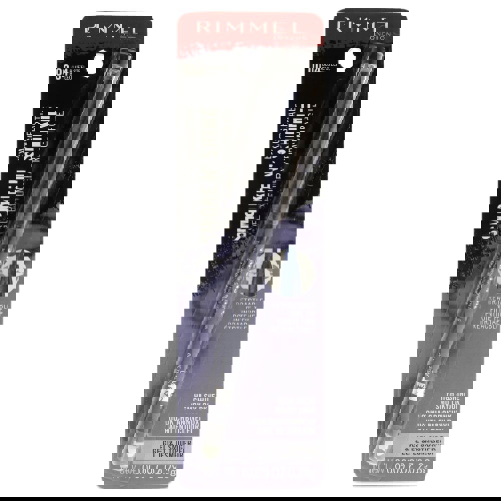 Rimmel London Exaggerate Smoke N Shine Eyeliner, Blue Steel