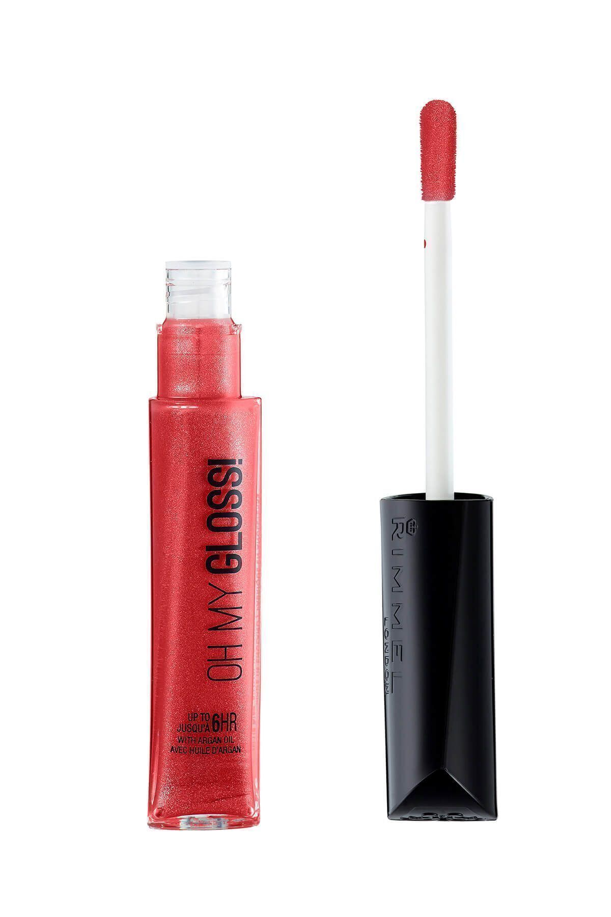 Rimmel London Oh My Gloss! Lip Gloss 520 Rebel Red 6.5 Ml