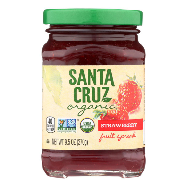 Santa Cruz Organic Strawberry Fruit Spread - 9.5oz