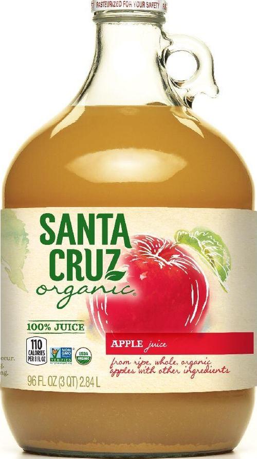 Santa Cruz Organic Apple Juice Beverage