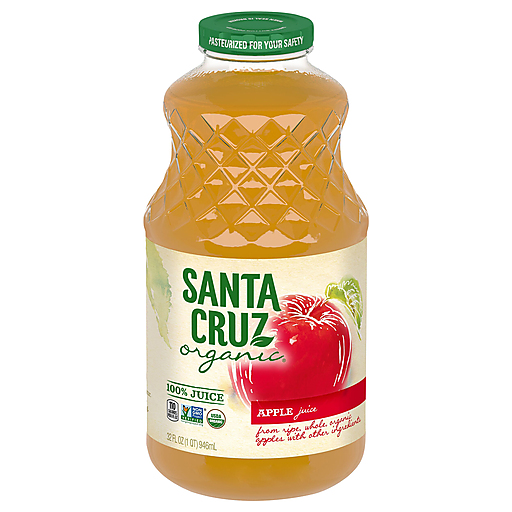 Santa Cruz Organic Juice, Apple 32 Fl Oz