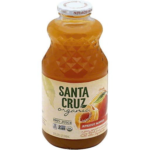 Santa Cruz Organic Apricot Mango Juice, 32 Fl Oz