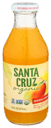 Santa Cruz Organic Lemonade Mango, 16 Fo