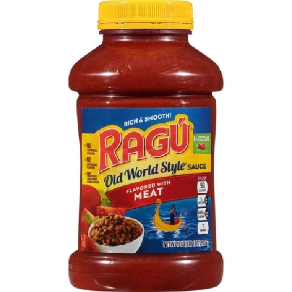 Ragu Old World Style Pasta Sauce Flavored With Meat 14 Oz. Jar