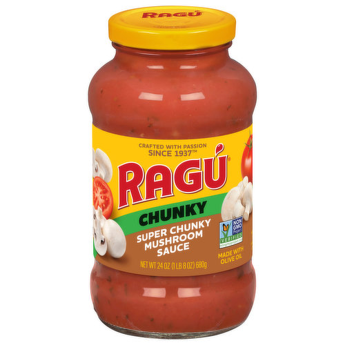 Ragu Super Chunky Mushroom Pasta Sauce - 24oz
