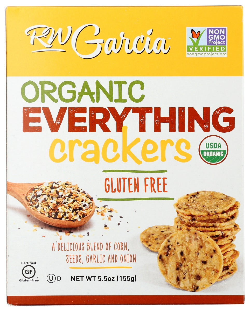 RW Garcia Organic Everything Crackers, 5.5 Oz