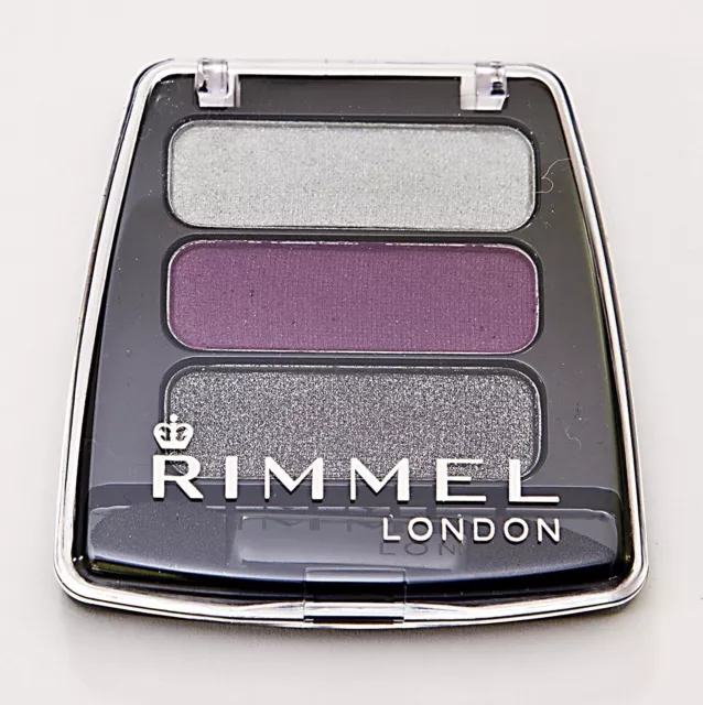 Rimmel London Colour Rush Trio Eye Shadow 747 Dark Angel 4g