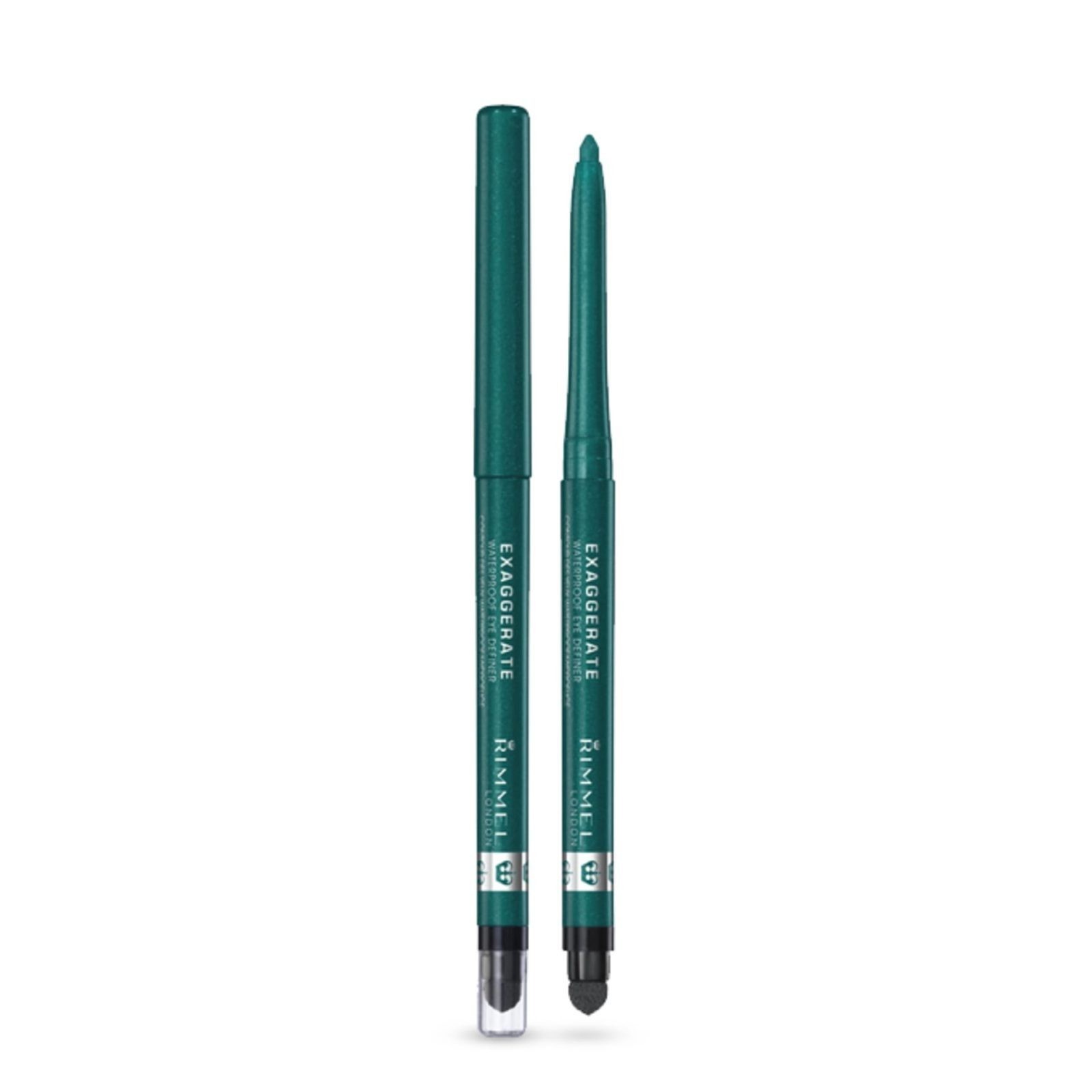 Rimmel London Exaggerate Waterproof Eye Definer, Emerald Sparkle