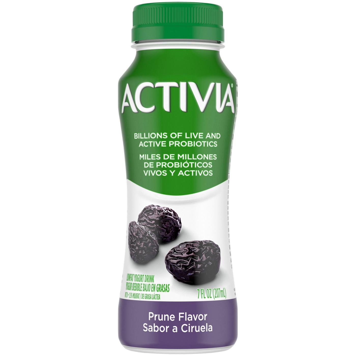 Activia Probiotic Dairy Drink, Prune, 7 Oz