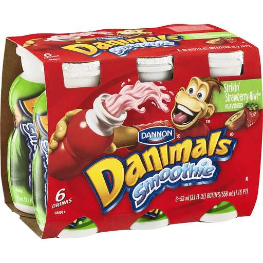 Danimals Smoothies, Strawberry Kiwi Flavor