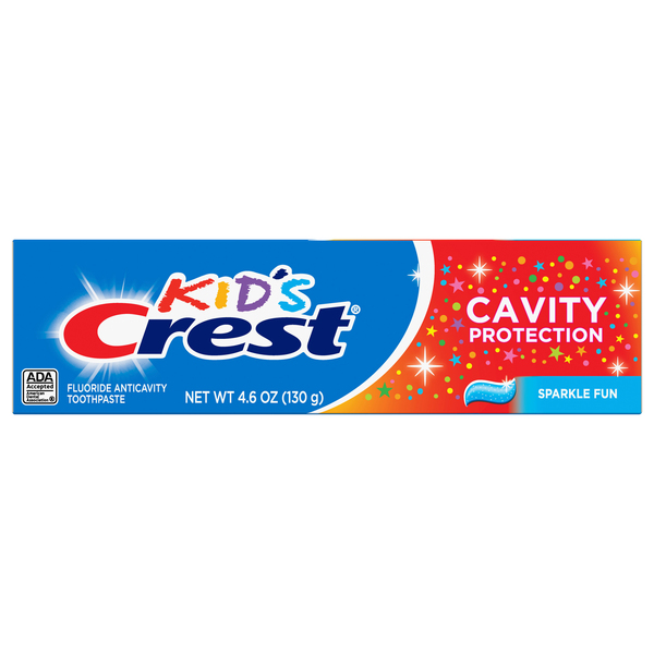 Crest Kids Cavity Protection Sparkle Fun Flavor Toothpaste