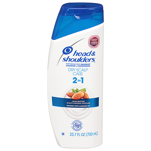 Head & Shoulders Dandruff Shampoo Conditioner, Dry Scalp Care, 2 In 1 23.7 Fl Oz