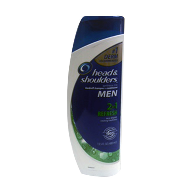 Head & Shoulders Men Shampoo Conditioner, Dandruff, Advanced 2 In 1, Refresh