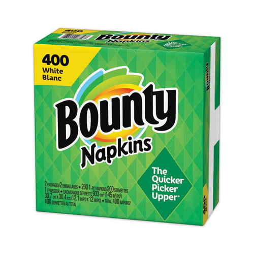 Bounty Paper Napkins, White
