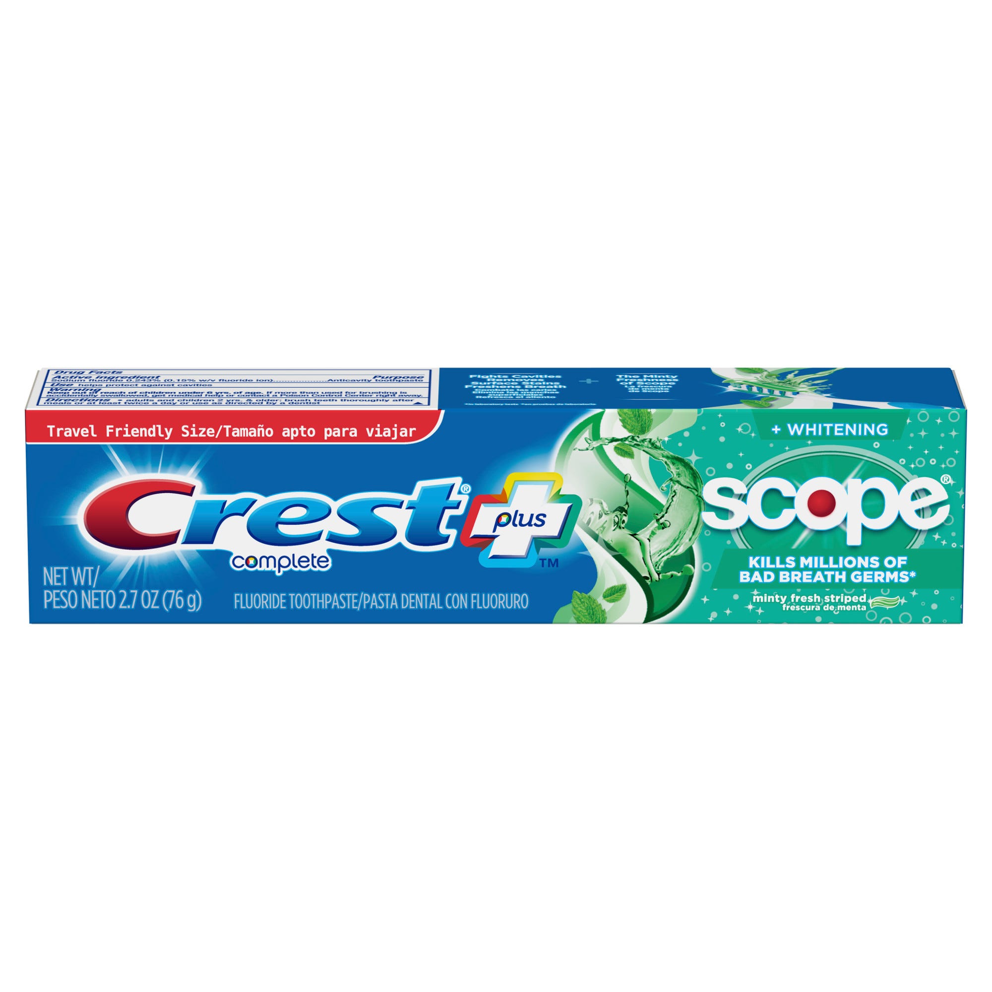 Crest Plus Scope Complete Whitening Toothpaste Minty Fresh
