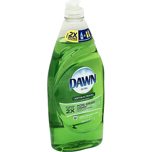 Dawn Ultra Dishwashing Liquid, Hand Soap, Antibacterial, Apple Blossom Scent