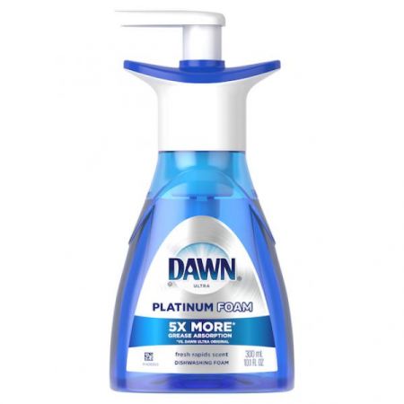 Dawn Ultra 22419 Platinum Dishwashing Direct Foam 10.1 Oz Fresh Rapids