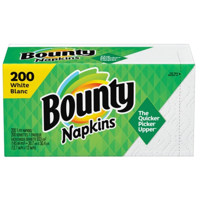 Bounty Quilted Napkins Assorted White & Prints