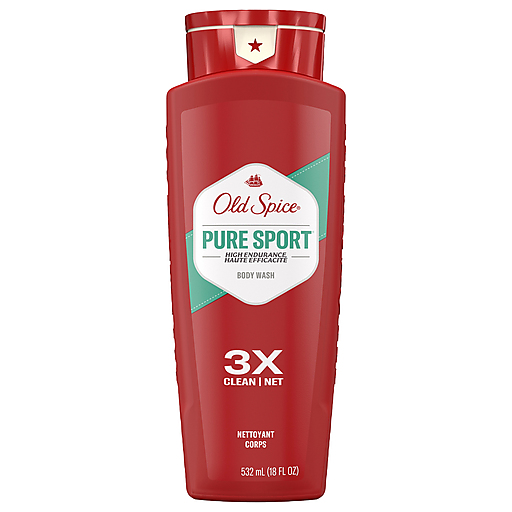 Old Spice High Endurance Pure Sport Scent Body Wash For Men, 18 Fl Oz