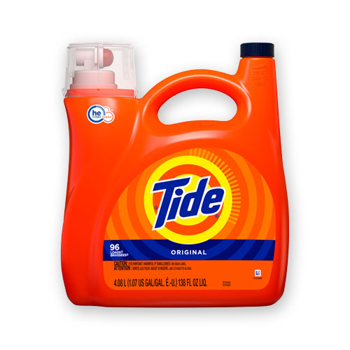 Gain Tide Liquid Laundry Detergent, Original, 96 Loads 138 Fl Oz