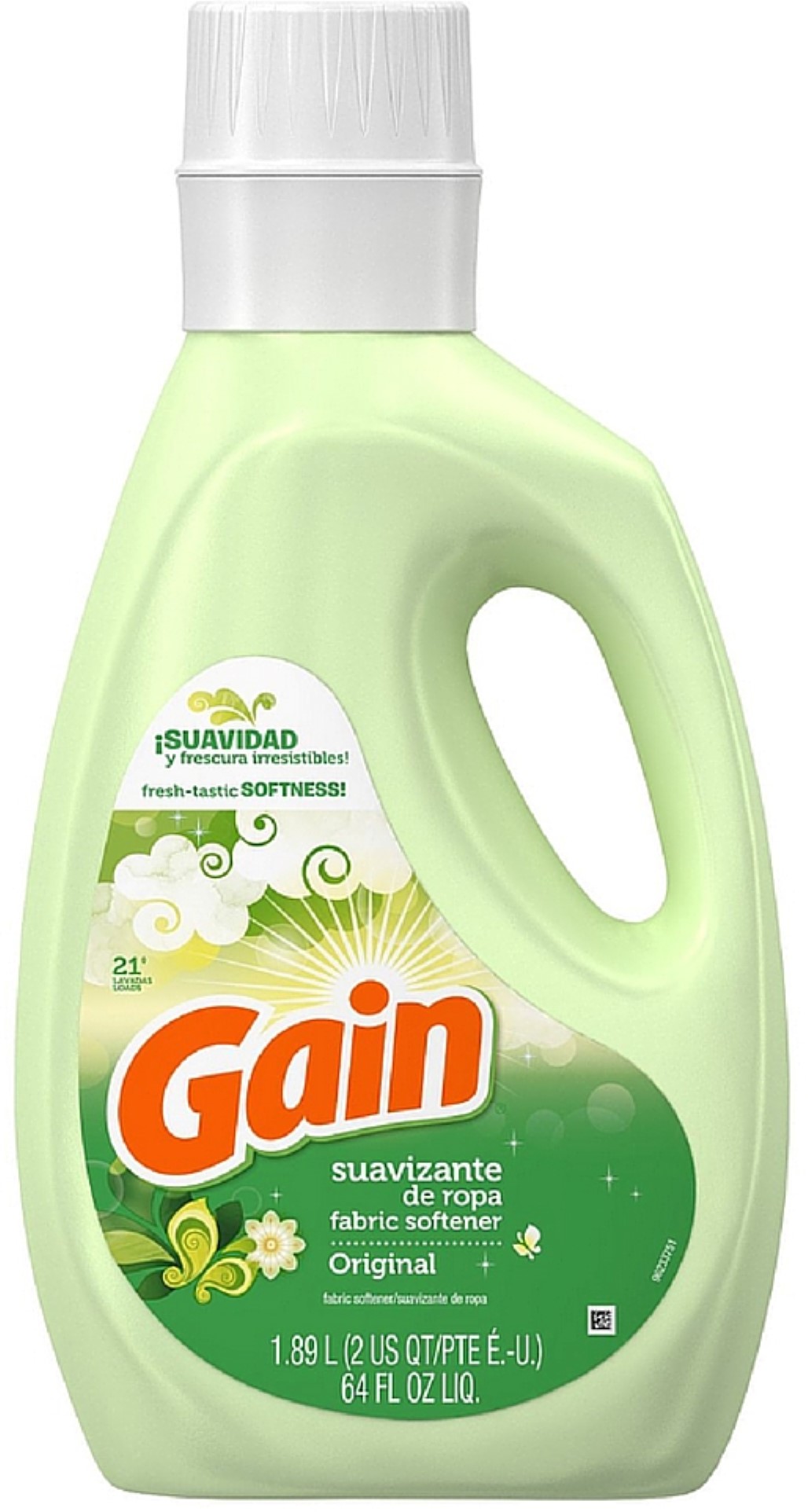 Gain Liquid Fabric Softener, Original, 21 Loads 64 Fl Oz