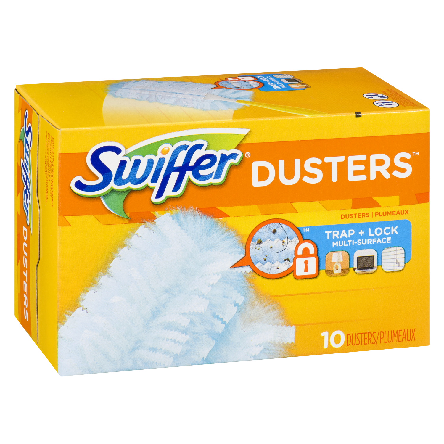 Swiffer Duster - Unscented Dusters Refills - Fiber - 7.68in. X 4.92in. X 3.67in. - Blue - BX Of 10